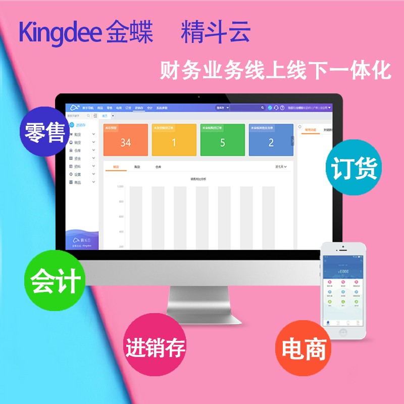 金蝶 云會(huì)計(jì) 云進(jìn)銷(xiāo)存 云財(cái)貿(mào) 云代賬 云POS 云電商 精斗云 庫(kù)存管理 會(huì)計(jì)記賬 財(cái)務(wù)管理 金蝶財(cái)務(wù)軟件 ERP系統(tǒng)